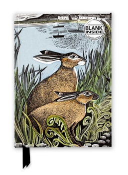 Misc. Angela Harding: Rathlin Hares (Foiled Blank Journal) Book