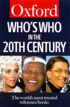 Paperback Who's Who in the Twentieth Century Book