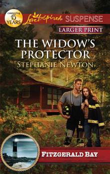 Mass Market Paperback The Widow's Protector [Large Print] Book