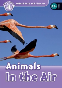 Paperback Read and Discover Level 3 Animals in the Air Book