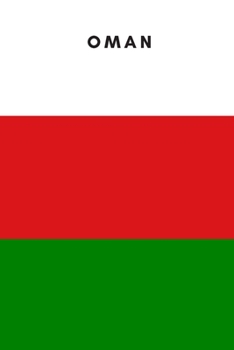 Paperback Oman: Country Flag A5 Notebook to write in with 120 pages Book