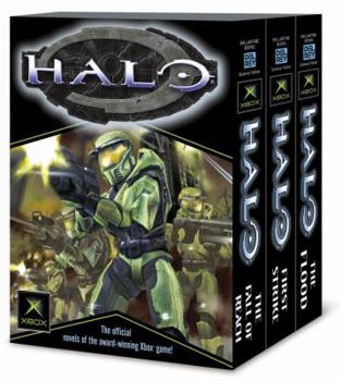 Halo, Books 1-3 (The Flood; First Strike; The Fall of Reach) - Book  of the Halo