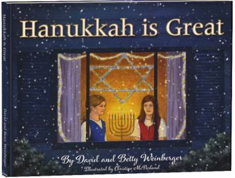 Hardcover Hanukkah Is Great Book