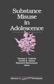 Paperback Substance Misuse in Adolescence Book