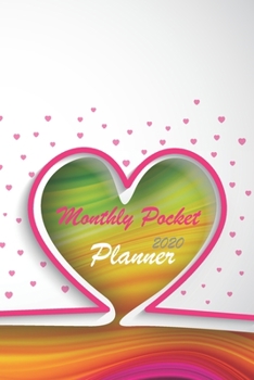 Monthly Pocket Planner 2020: One-Year Planner (Size: 6" x 9"), 12- Month Calendar Schedule Organizer and Hand Lettering Notebook (January - December). Personalized Planner, U.S. Holidays (Gift Lover)