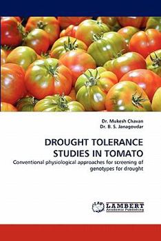 Paperback Drought Tolerance Studies in Tomato Book