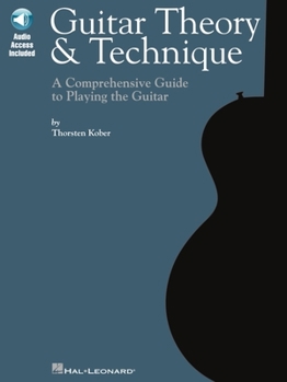 Paperback Guitar Theory & Technique: A Comprehensive Guide to Playing the Guitar [With CDROM] Book
