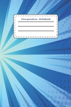 Composition Notebook Blue: Funny Vintage ,Retro 80's , 90's  Disco Theme 6''x 9'' 120 College Lined  Pages Story Journal / Personal Notebook/ Daily ... Gift For High school  Or  University Student