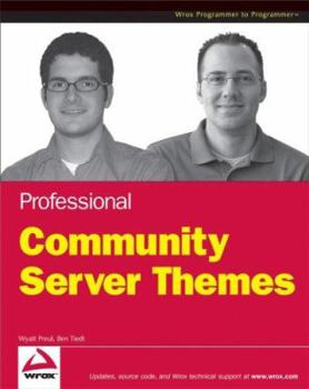 Paperback Professional Community Server Themes Book