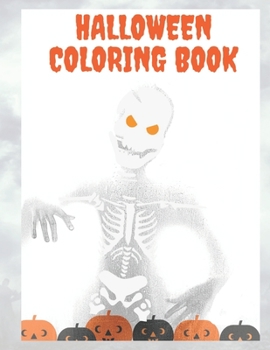 Paperback Halloween Coloring Book: This coloring book belongs to halloween party Book