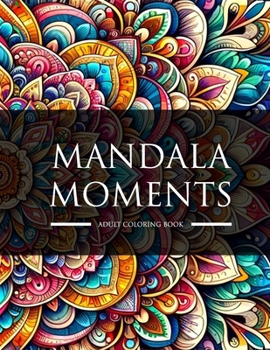 Paperback Mandala Moments: Coloring Book for Adults Book