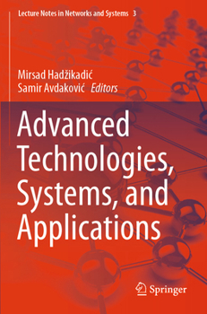 Paperback Advanced Technologies, Systems, and Applications Book