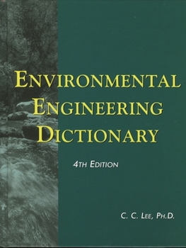 Hardcover Environmental Engineering Dictionary Book