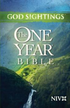 Paperback God Sightings: One Year Bible-NIV Book