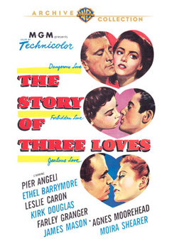 DVD The Story Of Three Loves Book