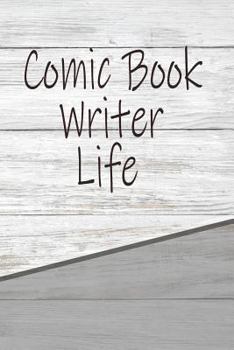 Comic Book Writer Life: Personalized Rustic Isometric Dot Notebook 120 pages 6"x9"