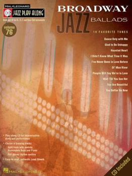 Paperback Broadway Jazz Ballads [With CD] Book