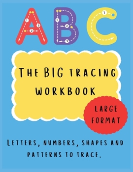 Paperback The BIG tracing workbook Book
