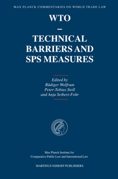 Hardcover Wto - Technical Barriers and Sps Measures Book