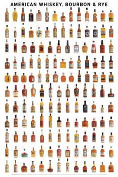 Poster American Whiskey, Bourbon & Rye Wall Poster Book