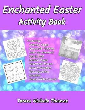 Paperback Enchanted Easter Activity Book