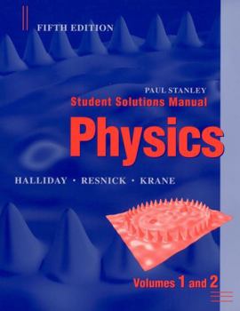 Paperback Physics, 5e Student Solutions Manual Volumes 1 and 2 Book