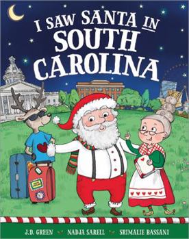 Hardcover I Saw Santa in South Carolina Book