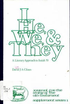 Paperback I, He, We, and They: A Literary Approach to Isaiah 53 Book