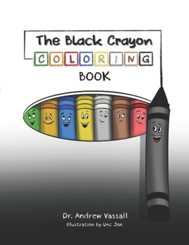 Paperback The Black Crayon Coloring Book