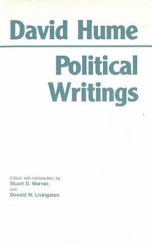 Hardcover Hume: Political Writings (Hackett Classics) Book