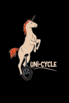 Paperback Uni-Cycle: 6x9 Unicycle - dotgrid - dot grid paper - notebook - notes Book