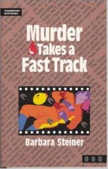 Paperback Murder Takes a Fast Track (Thumbprint Mysteries Series) Book