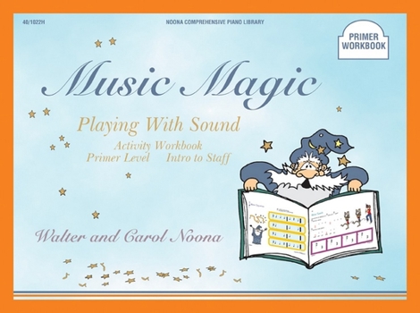 Electronics Noona Comprehensive Music Magic Piano Library Playing with Sound Activity Workbook Primer Level-Intro to Staff, 40/1022H (Primer Workbook) Book