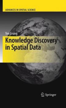 Paperback Knowledge Discovery in Spatial Data Book