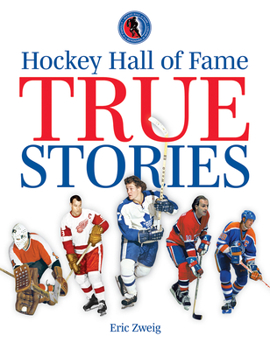 Paperback Hockey Hall of Fame True Stories Book