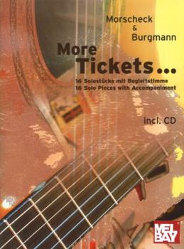 Paperback More Tickets...: 16 Solostucke Mit Begleitstimme/16 Solo Pieces with Accompaniment [With CD] Book