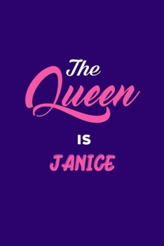 Paperback The Queen is Janice Book