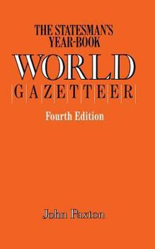 Paperback The Statesman's Year-Book World Gazetteer Book