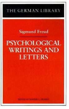 Paperback Psychological Writings and Letters Book
