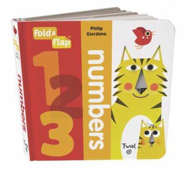 Board book Fold-A-Flap: Numbers Book