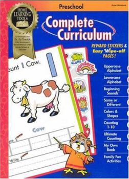 Paperback Preschool Workbook: Complete Curriculum of Basic Skills (Home Learning Tools Ser) Book