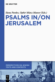 Hardcover Psalms In/On Jerusalem Book