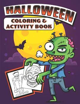 Paperback Halloween Coloring & Activity Book