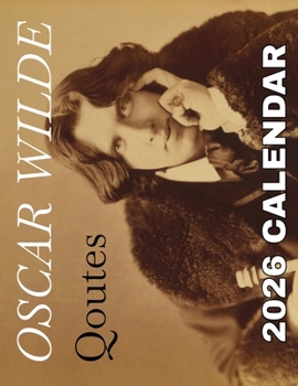 Paperback Oscar Wilde Quotes 2026 Calendar Book