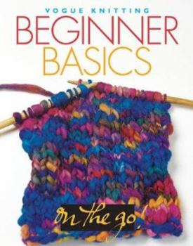 Hardcover Vogue® Knitting on the Go! Beginner Basics Book