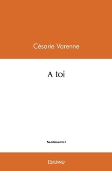 Paperback A toi [French] Book
