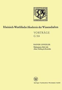 Paperback Shakespeares Much ADO about Nothing ALS Komödie [German] Book
