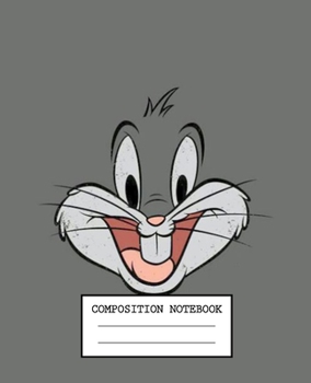 Composition Notebook: Looney Tunes Soft Glossy Cover Wide Ruled Lined Pages Book 7.5 x 9.25 Inches 110 Pages