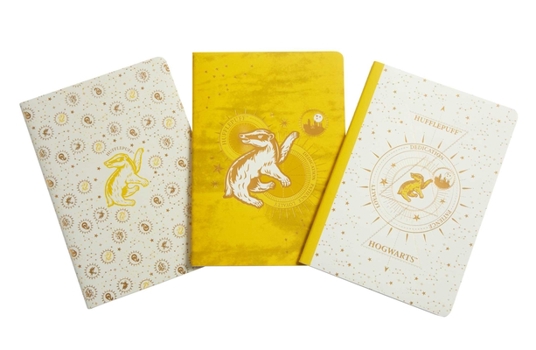 Misc. Harry Potter: Hufflepuff Constellation Sewn Notebook Collection (Set of 3) Book