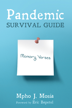 Paperback Pandemic Survival Guide: Memory Verses Book